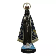 Imagem De Resina 30 Cm Ns Aparecida Mod Italiano