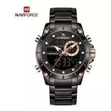 Naviforce Reloj De Pulsera Digital Para Hombre Reloj De Acer