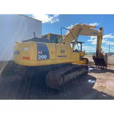 Escavadeira Komatsu Pc 200 Ano 2012