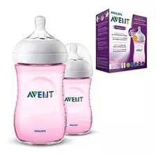 Philips Avent Natural. Color Rosa, 2 Pack