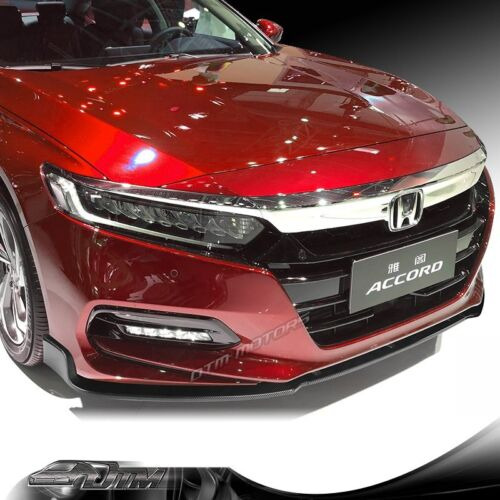 For 2018-2020 Honda Accord Carbon Look Front Bumper Body Nnp Foto 4