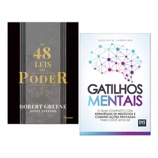 Kit Livros As 48 Leis Do Poder+ Gatilhos Mentais