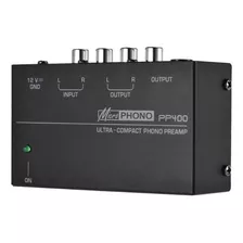 Amplificador De Fonógrafo Pp400 Phono Tocadisco Preamp Pp400