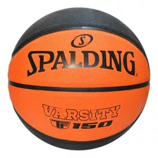 Pelota Basketball Spalding Tf 150 Varsity Nº 7 ( Fiba) Color Naranja Oscuro