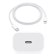 Cargador Compatible Con iPhone 11 Pro Max Usb-c A Lightning 