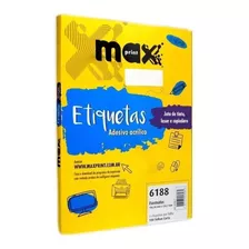 Etiqueta Nº4 100 Folhas Maxprint