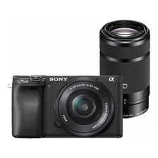 Sony A6400 Com Lentes E 16-50mm E E 55-210mm + Nf-e **