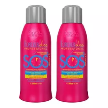 2 Sos Reconstrutor Antiemborrachamento 300ml Forever Liss