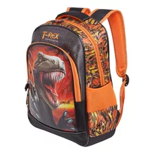 Mochila De Costas Infantil Escolar T-rex Dinossauro