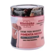 2 Unidades Creme Pimenta Negra Rhenuks 200 Gr