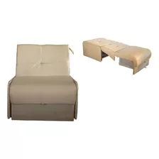 Sofa Cama De 1 Plaza Tela Pana Envío G