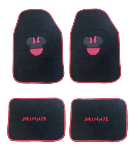 Tapetes Y Funda Volante Minnie Mouse Toyota 4runner 2001 Foto 2
