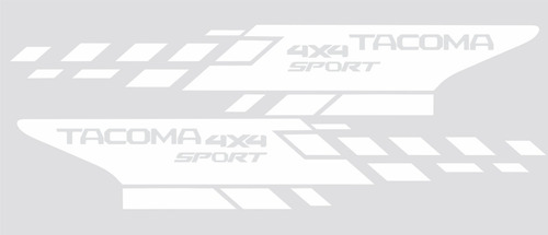 Sticker Calca De Caja Batea Toyota Tacoma 4x4  Sport Foto 6