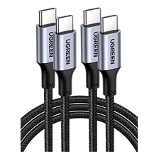 Ugreen 100w Usb C A Usb C Cable 2-pack Tipo C Cable De Carga