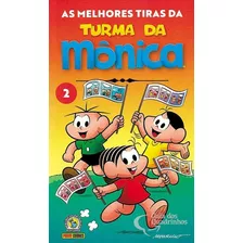 Melhores Tiras Da Turma Da Monica Volume 02, De Mauricio De Sousa. Editora Panini, Capa Mole Em Português, 2023