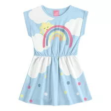 Vestido Mundo Bita Infantil Menina Feminino Temático Verão