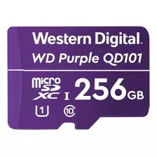 Microsd Wester Digital Purple Clase 10 Videovigilancia,256gb