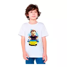 Playera Mr.beast Para Niños Mr Beast Talla Suave Y Liviana 