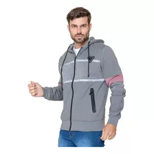 Blusa De Frio Moletom Masculino Forrado Quente C/ Capuz