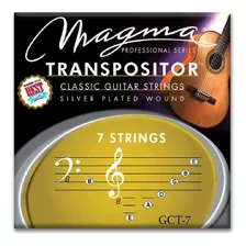 Encordado Clásica Transpositor Magma Siete Cuerdas Gct-7