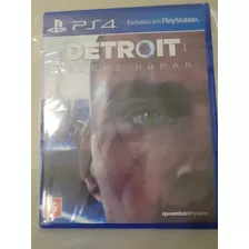 Jogo Detroit:become Human Para Ps4 Mídia Física 