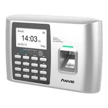 Reloj Biometrico Marca Anviz A300 Huella Tarjeta Clave Color Plateado