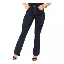 Calça Feminina Docks Cintura Alta Flare Tradicional