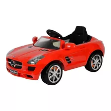 Auto Infantil Mercedes Benz Sls Rojo