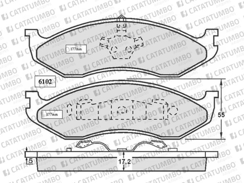 Pastillas Delanteras Jeep Grand Cherokee Laredo 1993 1999 Foto 2