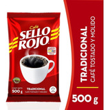 Cafe Sello Rojo Fuerte X 500 Gr