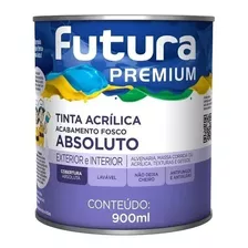 Tinta Acrílica Fosco Premium Absoluto Futura Branco 3,6l