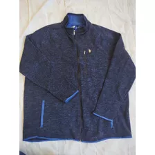 Chamarra Sueter Hombre 4xlt Us Polo Assn. Azul Marino 