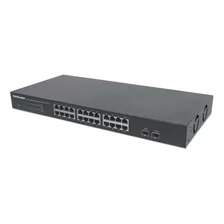 Intellinet - Switch Gigabit Ethernet De 24 Puertos Con 2 Pue