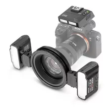 Flash Meike Twin Macro Mk-mt24 Ii Sem Fio Para Câmeras Sony