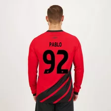 Camisa Umbro Athletico Paranaense 2023 Manga Longa Pablo 92