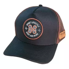 Boné Estilo Trucker Com Telinha Para Esportes