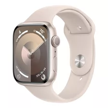 Apple Watch Series 9 Gps Starlight De 45mm Correa Deportiva