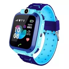 Relógio Smart Infantil Azul Masculino Q12 Cor Pulseira Azul