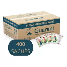 Açúcar Guarani Sache Caixa 400 Saches Açucar Guarani Premium