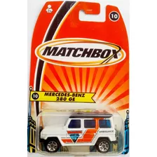 Mercedes-benz 280 Ge Ambulance Matchbox 2004