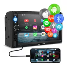 Central Multimídia Mp5 2 Din Bluetooth Espelhamento Android