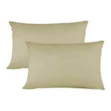 Pack X 2 Fundas De Almohada Hotelera 70x50 Cm Super Soft