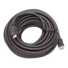 Cable Hdmi De 10 Mts/4k/3d/retorno Audio Arc/chapado En Oro