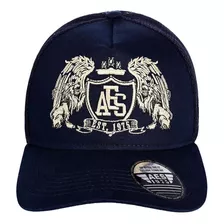 Boné Aes 1975 Trucker Azul