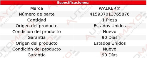 Capuchn Bobina Walker Fx35 V6 3.5l Infiniti 03-08 Foto 2