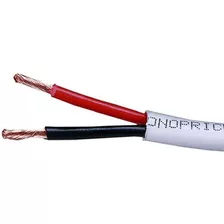 Cable Puro Cobre 2x14 Anti Incendio 75 Mt Blanco Certificado