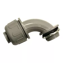 Southwire Conector Hermtico De 3/4 Pulgadas De 90 Grados Gri