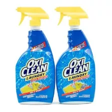 Removedor De Manchas 2 Unidades Oxiclean Pre Lavado Ropa