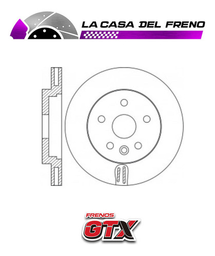 Par Disco Freno Del Land Rover Freelander Ii 3.2 2018 B6324s Foto 5