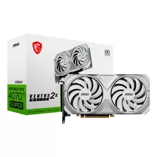 Placa De Vídeo Msi Ventus 2x12gb Geforce Rtx4070supergddr6x 